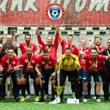Győztes foci csapat - Dunaferr Vasas