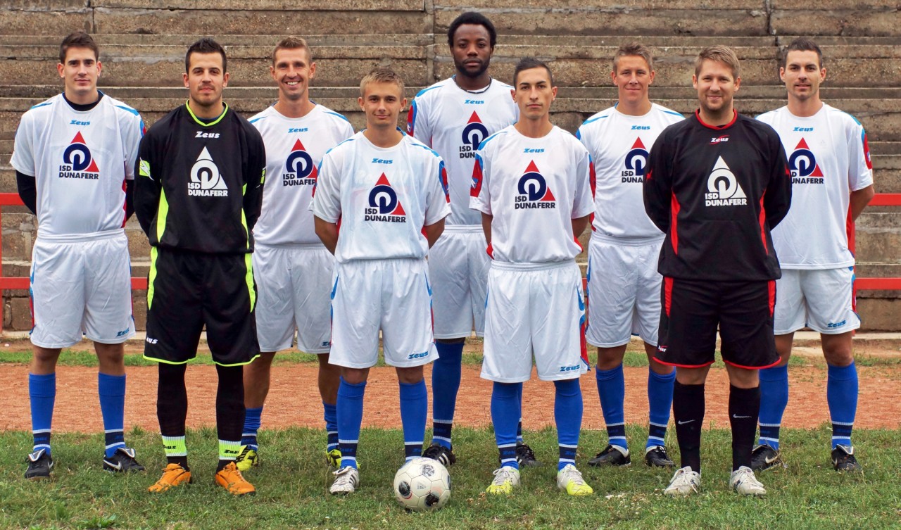 Dunaferr Vasas csapatkép 2013